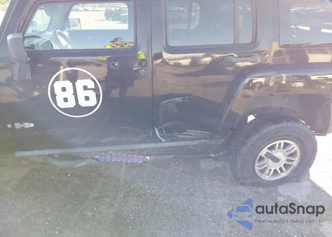 2006 Hummer H3 Suv из США, поврежденный, VIN 5GTDN136868161837